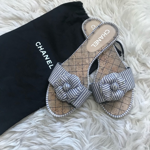 CHANEL Shoes - Chanel camila slide sandals